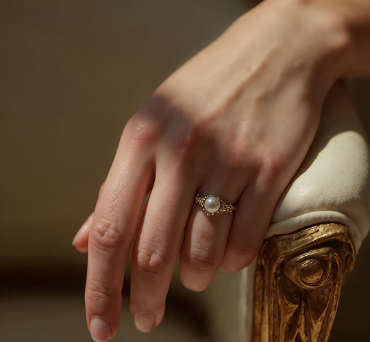 anillo minimal shine